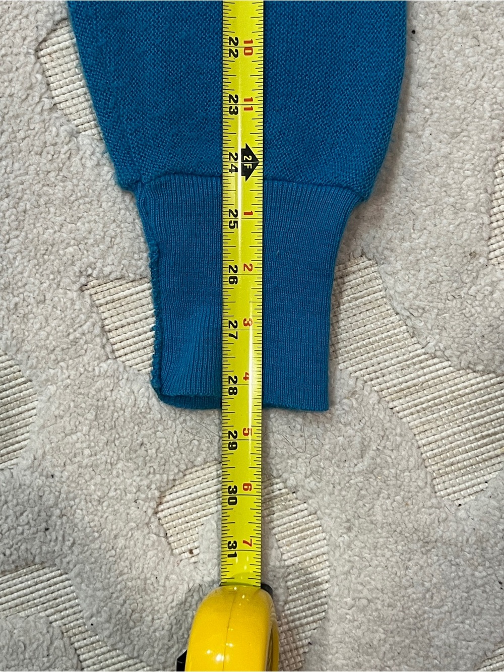 Vintage 70’s Lacoste IZOD Cardigan Men’s M Blue Orlon Acrylic Knit Sweater USA - Picture 7 of 7